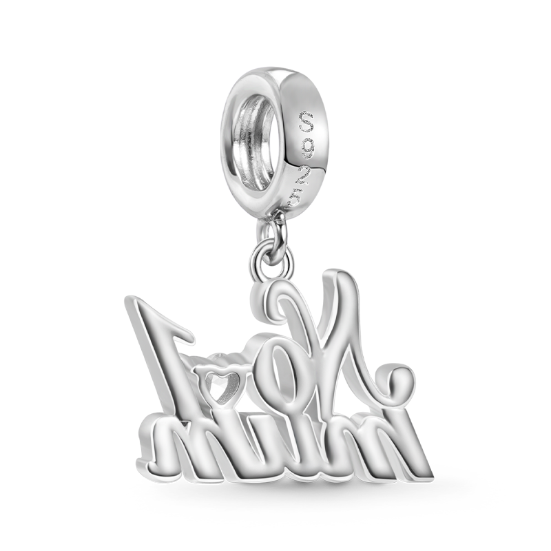 Gnoce Sparkling No.1 Mum Pendant Dangle Charm_2