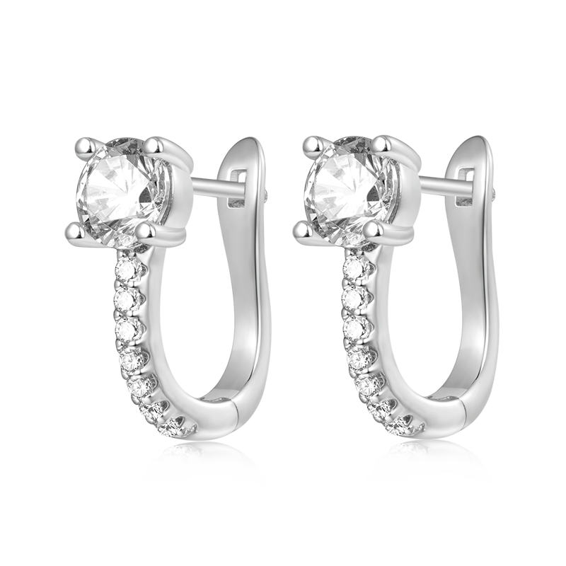 Gnoce Delicate Crystal Zircon Hoop Earrings_2
