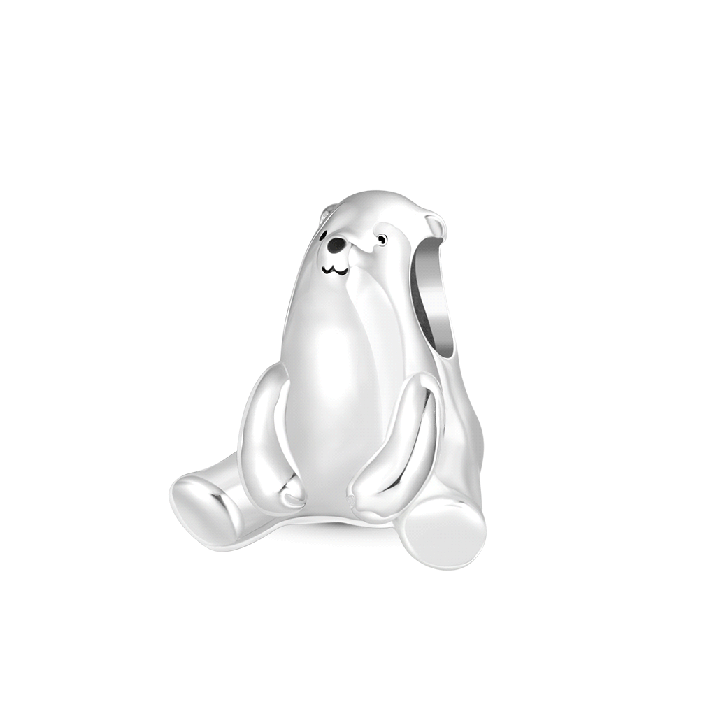 Gnoce Cat & Polar Bear Double Layer Pullover Charm_1