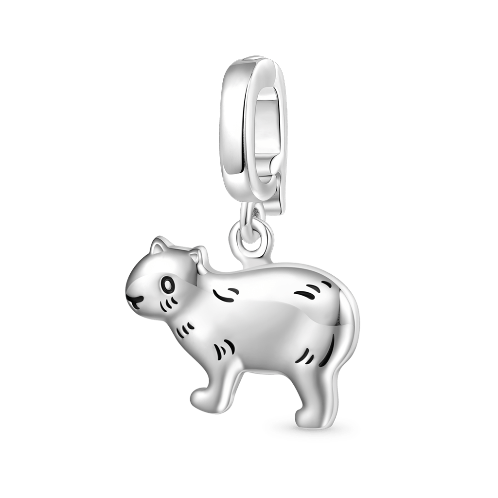 Gnoce Cute Capybara Clasp Clusters Charm_1