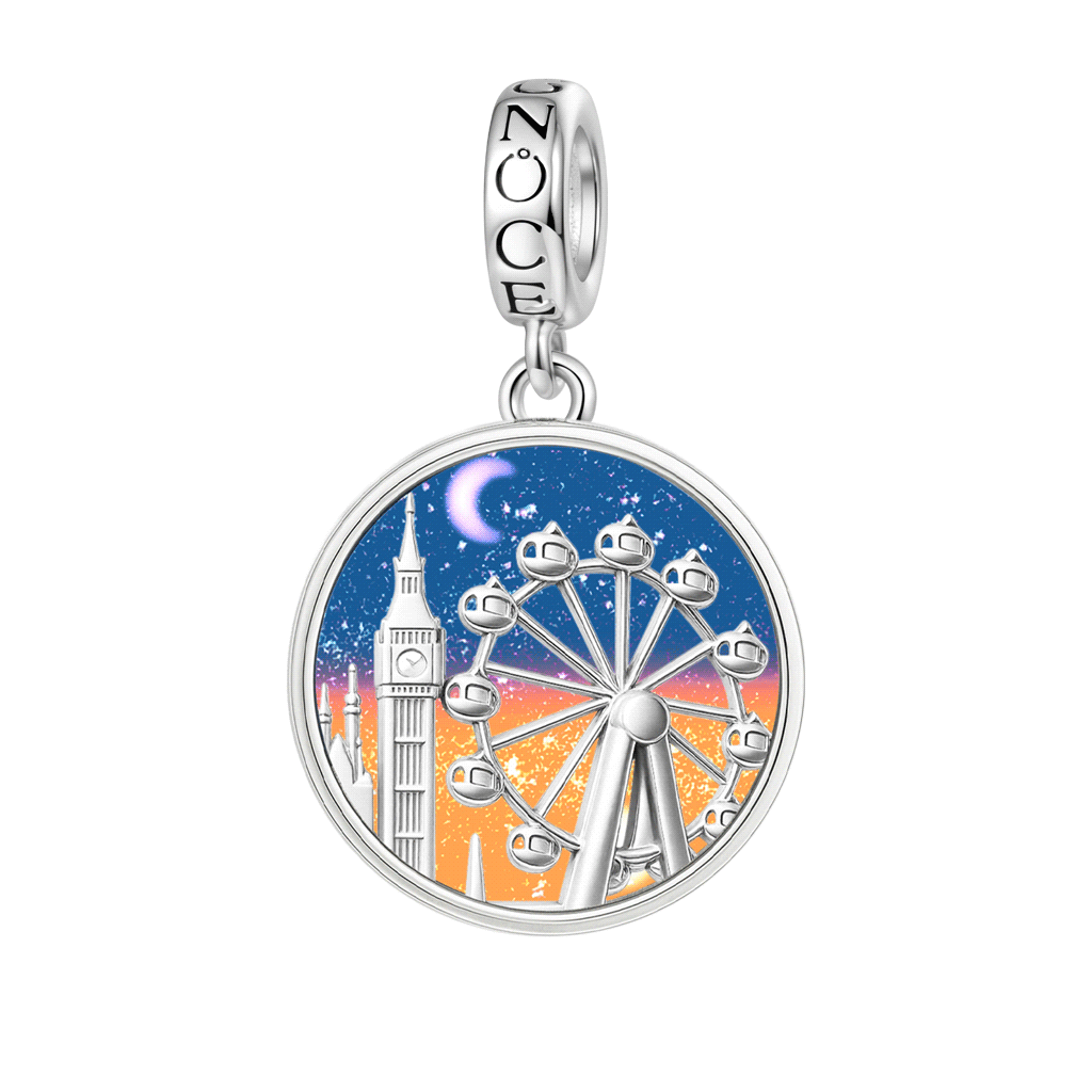 Gnoce Day & Night Cycle Pendant Dangle Charm_1