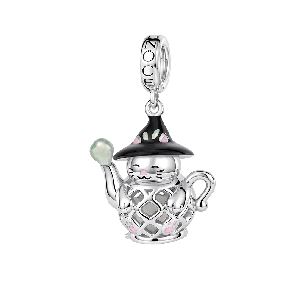 Gnoce Wizard Cat Teapot LED Light Charm_1